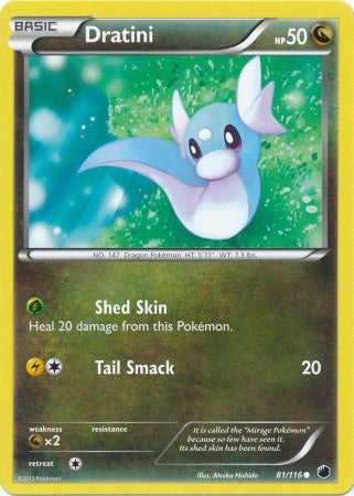 Dratini 81/116 - Pokemon Plasma Freeze Common Card