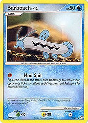 Pokemon Diamond & Pearl Mysterious Treasures- Barboach