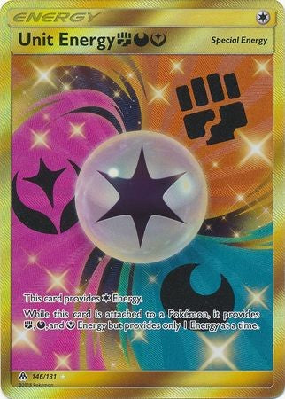 Unit Energy FDY 146/131 Secret Rare - Pokemon Sun & Moon Forbidden Light Card