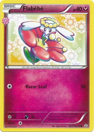 Flabébé RC17/RC32 Common - Pokemon Generations Card