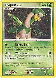 Pokemon Diamond & Pearl Mysterious Treasures- Tropius