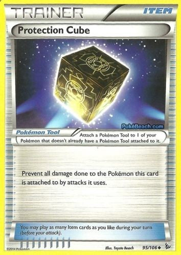 Protection Cube 95/106 - Pokemon XY Flashfire Uncommon Trainer Card