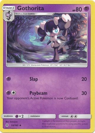 Gothorita 53/145 Uncommon - Pokemon Sun & Moon Guardians Rising Card
