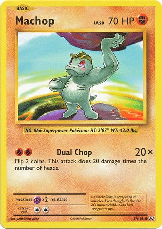 Machop 57/108 Common - Pokemon XY Evolutions Single Card
