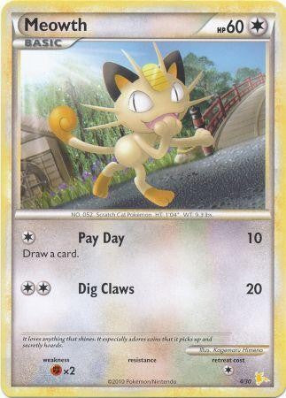 Meowth 4/30 - Pokemon Promo Card