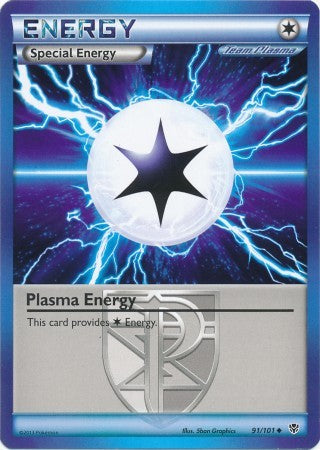 Plasma Energy 91/101 - Pokemon Plasma Blast Uncommon Card