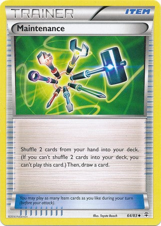 Maintenance 64/83 Uncommon - Pokemon Generations Card