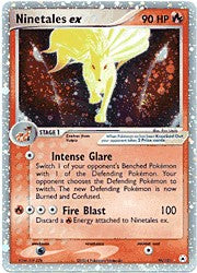 Pokemon EX Hidden Legends Ultra Rare Card - Ninetales ex 96/101