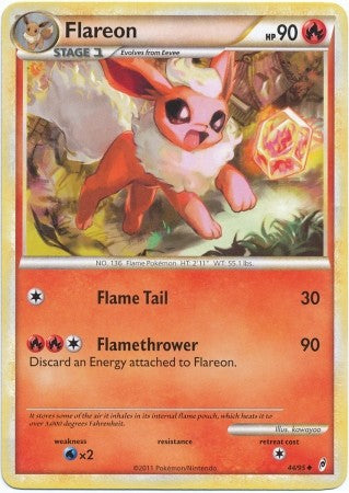Pokemon Call Of Legends Flareon 44/95 Uncommon Card
