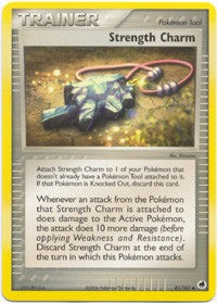 Pokemon EX Dragon Frontiers - Strength Charm Card