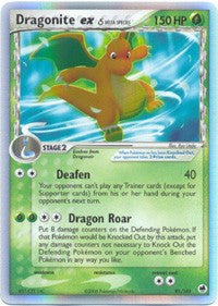Pokemon EX Dragon Frontiers - Dragonite (Holofoil) Card