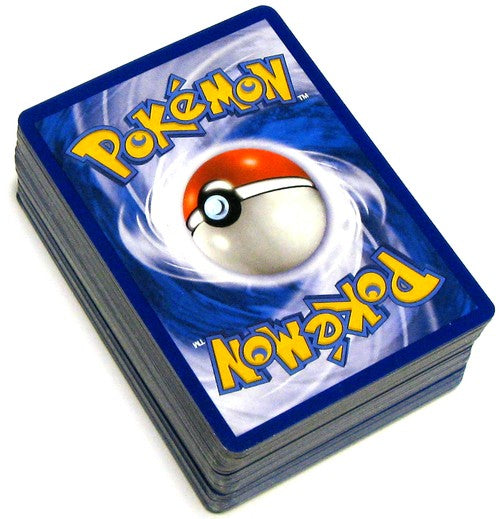 Pokemon Lot of 100 + 5 Bonus Rares Single Cards