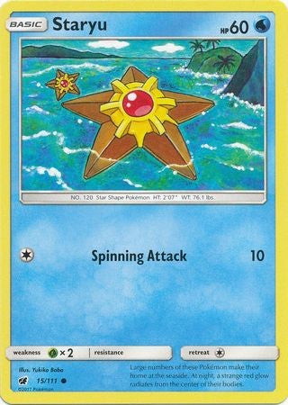 Staryu 15/111 Common - Pokemon Crimson Invasion Card