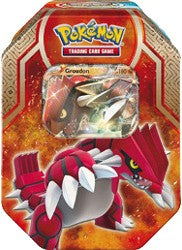 Pokemon Legends of Hoenn Groudon EX Collector's Tin