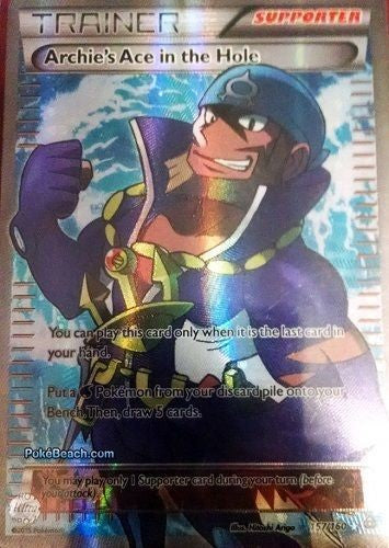Archie's Ace in the Hole 157/160 Full Art - XY Primal Clash Single Card