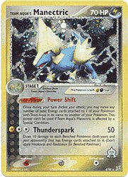 EX Aqua vs Magma - Manectric