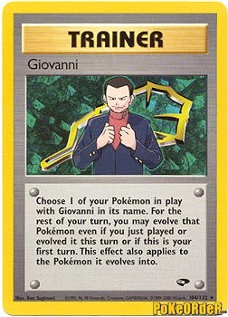 Gym Challenge Trainer - Giovanni