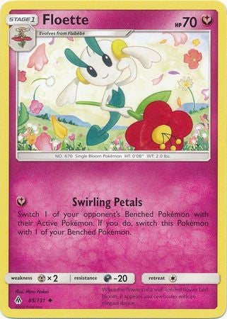 Floette 85/131 Uncommon - Pokemon Sun & Moon Forbidden Light Card