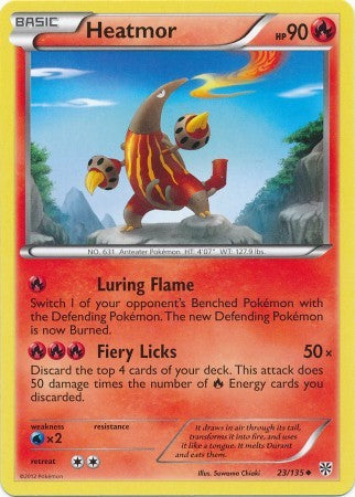 Heatmor 23/135 - Pokemon Plasma Storm Uncommon Card