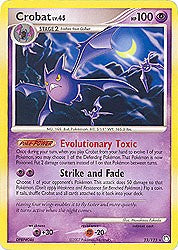 Pokemon Diamond & Pearl Mysterious Treasures- Crobat