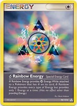 Pokemon EX Holon Phantoms - Rainbow Energy