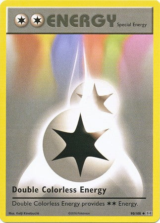 Double Colorless Energy 90/108 Uncommon - Pokemon XY Evolutions Single Card