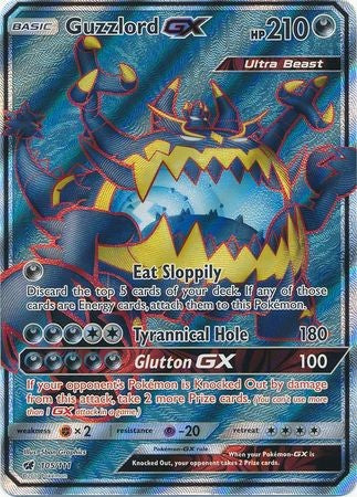 Guzzlord GX 105/111 Full Art - Pokemon Crimson Invasion Card