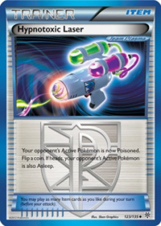 Hypnotoxic Laser 123/135 - Pokemon Plasma Storm Uncommon Trainer Card