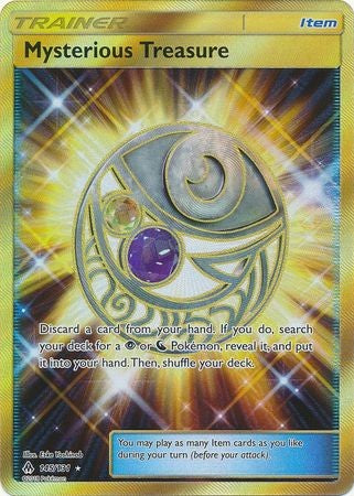 Mysterious Treasure 145/131 Secret Rare - Pokemon Sun & Moon Forbidden Light Card