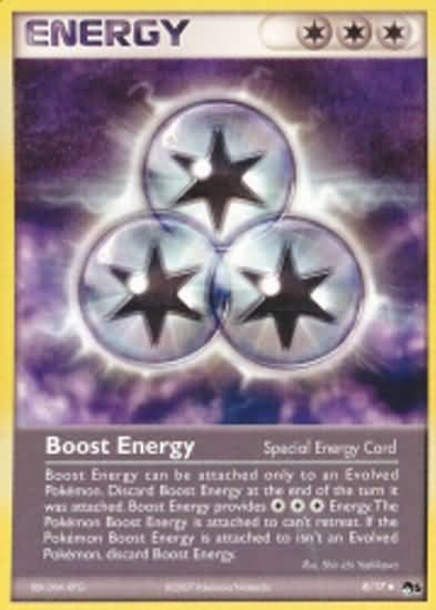 Pokemon POP Series 5 Promo Card Boost Energy 8/17 Uncommon