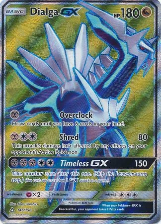 Dialga GX 146/156 Full Art - Pokemon Ultra Prism
