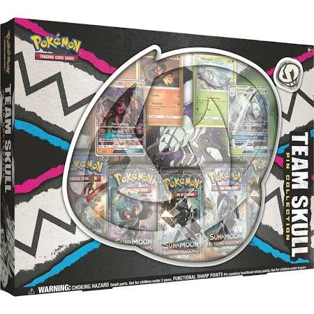 Pokemon Team Skull Pin Collection