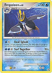 Pokemon Diamond and Pearl Majestic Dawn- Empoleon(Rare) Card
