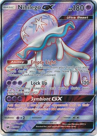 Nihilego GX 103/111 Full Art - Pokemon Crimson Invasion Card
