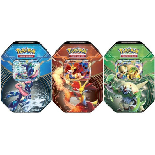 Pokemon 2014 Kalos Power Tin Set (3 Kalos Tins)