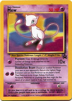 Pokemon Promo Card - Mew
