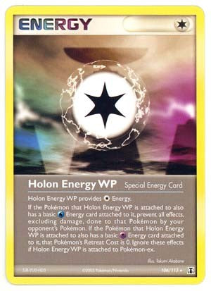 Pokemon EX Delta Species- Holon Energy WP