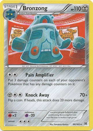 Bronzong 96/162 Rare - Pokemon XY Break Through Card