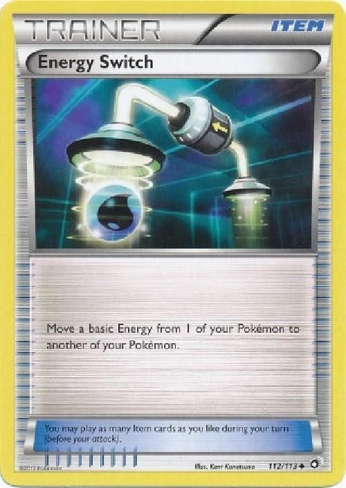 Energy Switch 112/113 - Pokemon Legendary Treasures Uncommon Card