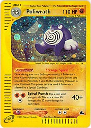 Pokemon E Skyridge - Poliwrath (Holofoil)