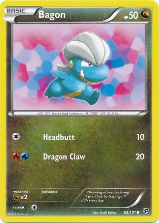Bagon 62/101 - Pokemon Plasma Blast Common Card