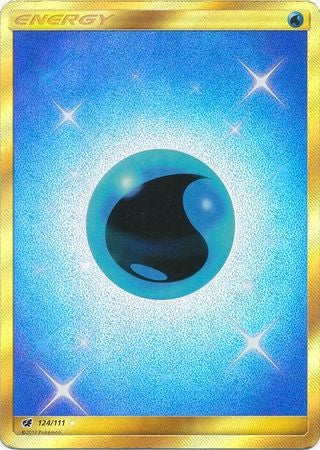 Water Energy 124/111 Secret Rare - Pokemon Crimson Invasion Card