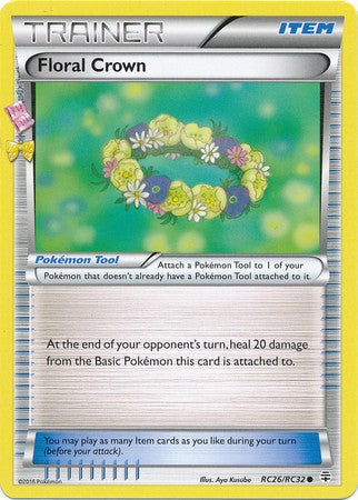 Floral Crown RC26/RC32 Common - Pokemon Generations Card
