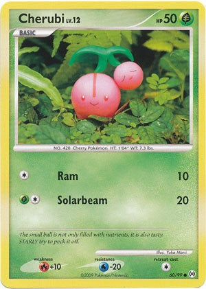 Pokemon Platinum Arceus Single Common Cherubi 60/99