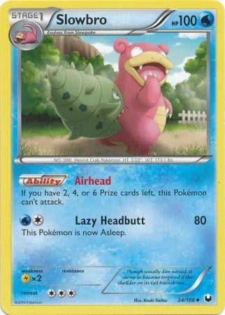 Pokemon Dark Explorers Uncommon Card - Slowbro 24/108