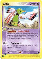 Pokemon Sandstorm Uncommon Card - Xatu 55/100