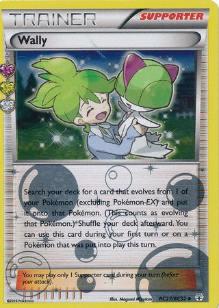 Wally RC27/RC32 Uncommon - Pokemon Generations Card