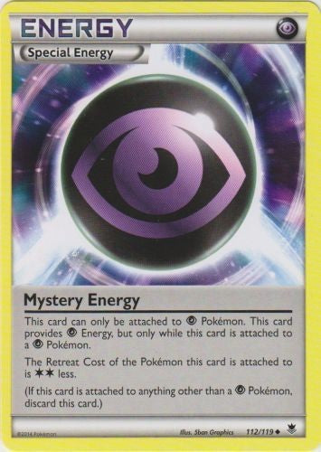 Mystery Energy 112/119 - UnCommon Pokemon XY Phantom Forces Card