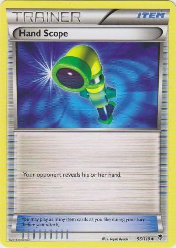 Hand Scope 96/119 - Trainer Pokemon XY Phantom Forces Card