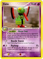 Pokemon EX Deoxys Rare Card - Xatu 29/107